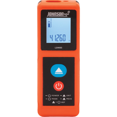 T&eacute;l&eacute;m&egrave;tre laser, 2" - 330' (5.08 cm - 25.9 m) Gamme de mesure, Num&eacute;rique (&eacute;lectronique) Les Fournitures Industrielles Méga