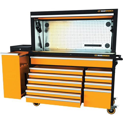 Jeu d'outils pour maître m&eacute;canicien MEGAMOD dans des plateaux en mousse modulaire de premi&egrave;re qualit&eacute; avec rangement pour les outils et l&eacute;quipement datelier, 1331 morcea Les Fournitures Industrielles Méga
