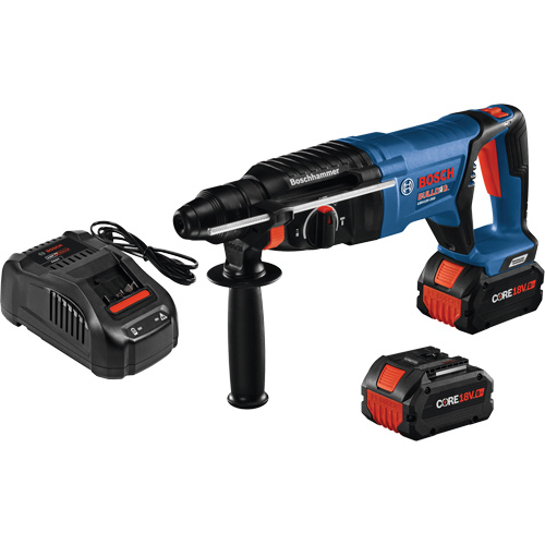 Professional Rotary Hammer Kit, 18 V, 1", 0-890 RPM Les Fournitures Industrielles Méga