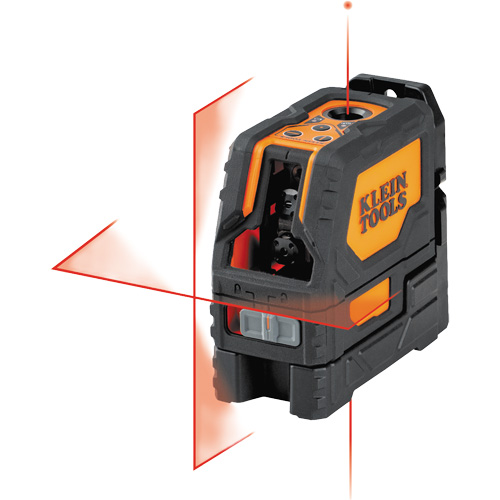 Self-Leveling Red Cross-Line Laser Level with Red Plumb Spot Les Fournitures Industrielles Méga