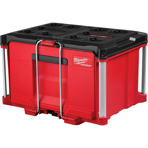 PACKOUT Single Drawer Tool Box with 50 lbs. Capacity, 16-3/10" x 22-1/5" x 14-3/10", Black/Red Les Fournitures Industrielles Méga