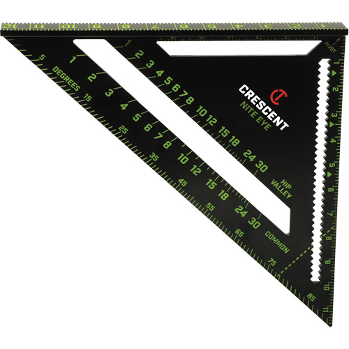 &eacute;querre de charpente NITE EYE, 0" &agrave; 12" Les Fournitures Industrielles Méga