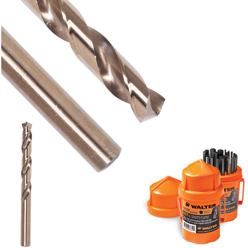 Foret s&eacute;rie courte SST+, Acier rapide, 27/64", 5-9/16" lo, 3-11/16" Cannelure, 135° Angle Les Fournitures Industrielles Méga