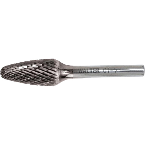 Tree Carbide Burr, SA, 1/2" Dia. Les Fournitures Industrielles Méga