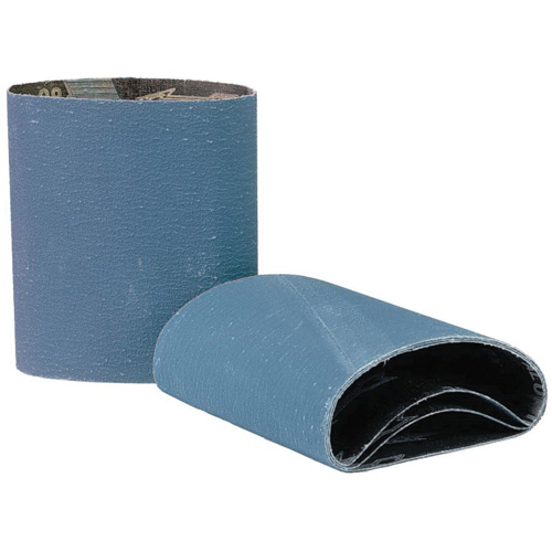 Courroie de tambour en toile COOLCUT XX, 5" dia. x 3-1/2" la, Grain 40, Zirconium Les Fournitures Industrielles Méga