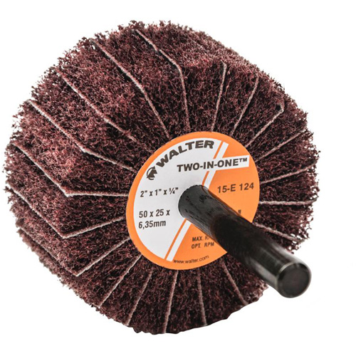 Meule &agrave; lamelles abrasives Two-In-One Les Fournitures Industrielles Méga
