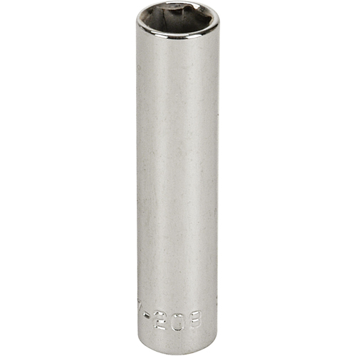 Socket, 8 mm, 1/4" Drive, 6 Points, Deep Les Fournitures Industrielles Méga