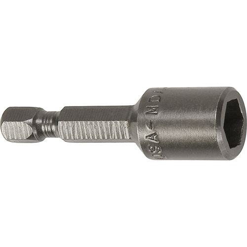 Tourne-&eacute;crou pour vis m&eacute;trique de feuille m&eacute;tallique, Embout 8 mm, Prise 1/4", 31,8 mm lo, Magn&eacute;tique Les Fournitures Industrielles Méga