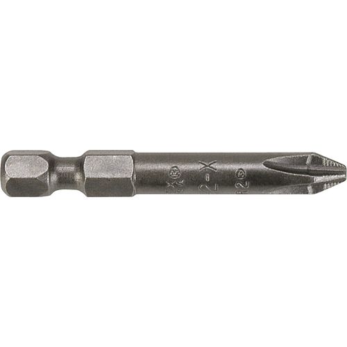 EMBOUTS &agrave; MANDRIN 1/4" PHILLIPS, ACR, Phillips, Embout #1, Prise 1/4", Longueur 1-15/16" Les Fournitures Industrielles Méga