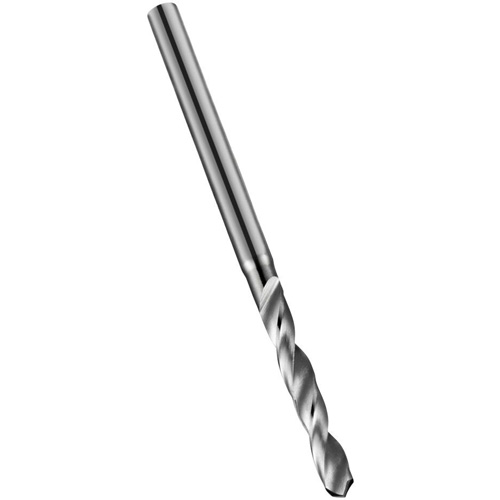 Foret Micro, 0,18 mm, Acier rapide au cobalt, Cannelure 1,4 mm, Pointe de 118° Les Fournitures Industrielles Méga