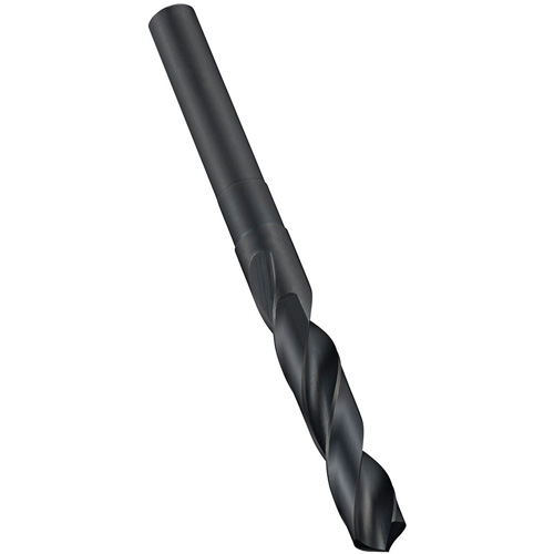 Foret raccourci &agrave; queue cylindrique, Acier rapide, 21/32", 6" lo, 3-1/8" Cannelure, 118° Angle Les Fournitures Industrielles Méga