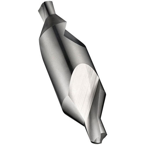 Bright Finish Combined Drill & Countersink, 4 mm Small Diameter, 10 mm Large Diameter, High Speed Steel Les Fournitures Industrielles Méga