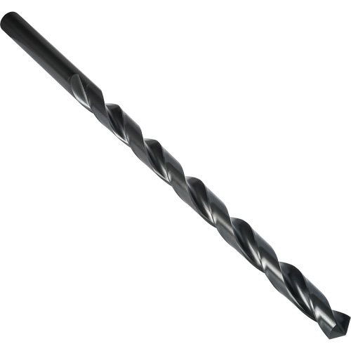Extra Length Drill Bit, 1/8", High Speed Steel, 100 mm Flute, 118° Point Les Fournitures Industrielles Méga