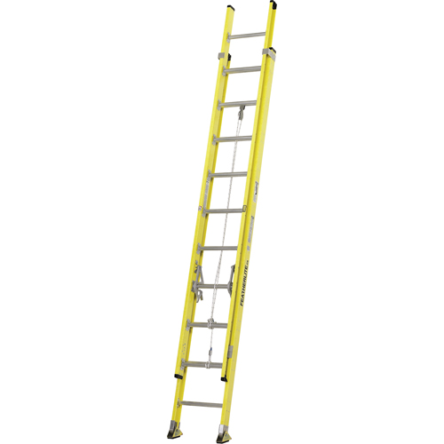 &eacute;chelles tr&egrave;s robustes &agrave; coulisse pour usage industriel (s&eacute;rie 9200), Cap 375 lb, 32' h, Calibre 1AA Les Fournitures Industrielles Méga
