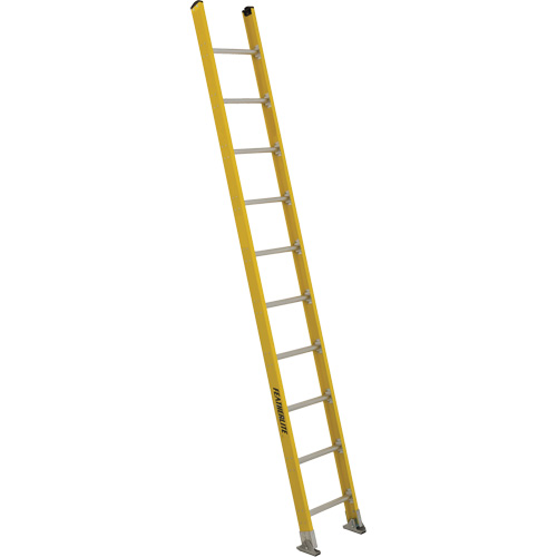 Industrial Extra Heavy-Duty Straight Ladders (5600 Series), 10', Fibreglass, 375 lbs., CSA Grade 1AA Les Fournitures Industrielles Méga