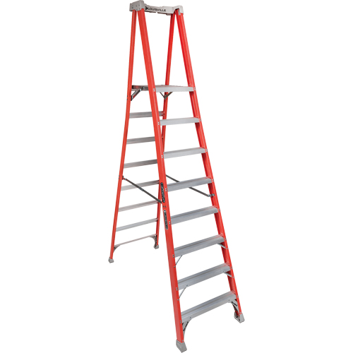 Industrial Heavy-Duty Pro Platform Stepladders (FXP1700 Series), 8', 300 lbs. Cap. Les Fournitures Industrielles Méga