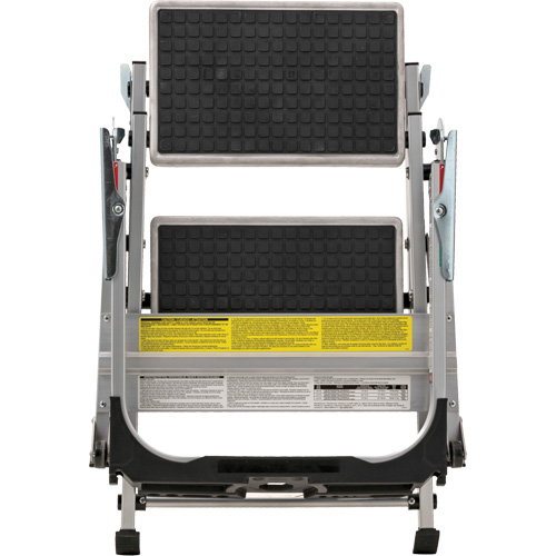 &eacute;chelle escabeau avec roues pivotantes, 2 marches, 23" x 21" x Hauteur 34,50" Les Fournitures Industrielles Méga