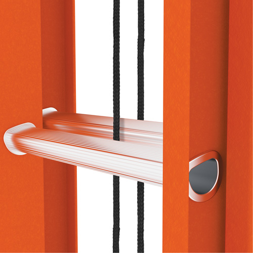 BuildMan&reg; Extension Ladder, 300 lbs. Cap., 24' H, Grade 1A Les Fournitures Industrielles Méga