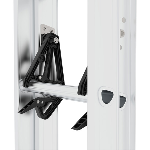&eacute;chelle coulissante Jobsite Series, Cap 200 lb, 16' h, Calibre 3 Les Fournitures Industrielles Méga