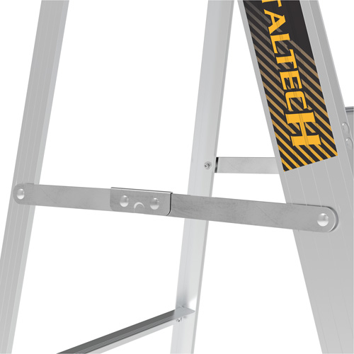 Step Ladder, 6', Aluminum, 200 lbs. Capacity, Type 3 Les Fournitures Industrielles Méga