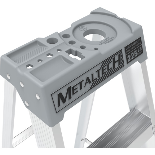 Escabeau, 8', Aluminium, Capacit&eacute; 225 lb, Type 2 Les Fournitures Industrielles Méga