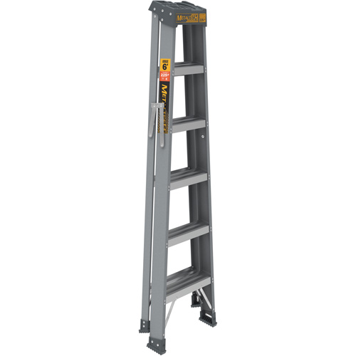 Step Ladder, 6', Fibreglass, 225 lbs. Capacity, Type 2 Les Fournitures Industrielles Méga