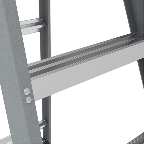 Step Ladder with Paint Tray, 6', Fibreglass, 225 lbs. Capacity, Type 2 Les Fournitures Industrielles Méga