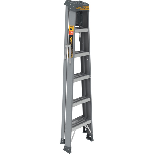 Step Ladder with Paint Tray, 6', Fibreglass, 225 lbs. Capacity, Type 2 Les Fournitures Industrielles Méga