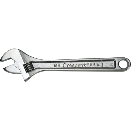 Crescent Adjustable Wrenches, 12" L, 1-1/2" Max Width, Chrome Les Fournitures Industrielles Méga