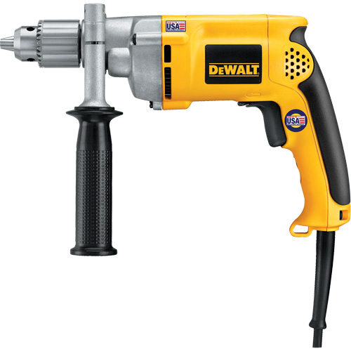 Drill, 1/2" Chuck, 8.5 A, 120 V, 0-850 RPM, Keyed Chuck Les Fournitures Industrielles Méga