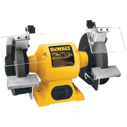 Meuleuse d'&eacute;tabli robuste, Dia de roue 8", 3/4 CV, 3600 tr/min Les Fournitures Industrielles Méga