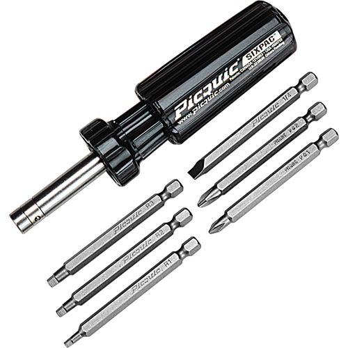 Tournevis multi embouts Sixpac Plus Les Fournitures Industrielles Méga