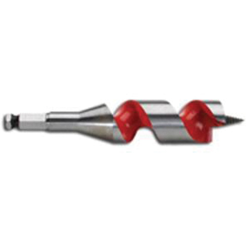Ship Auger Drill Bit, 1-1/4 Diameter, 3" Flute, 7/16" Hex Shank Les Fournitures Industrielles Méga