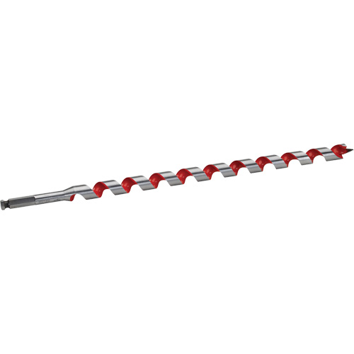 Ship Auger Drill Bit, 13/16" Diameter, 15" Flute, 7/16" Hex Shank Les Fournitures Industrielles Méga