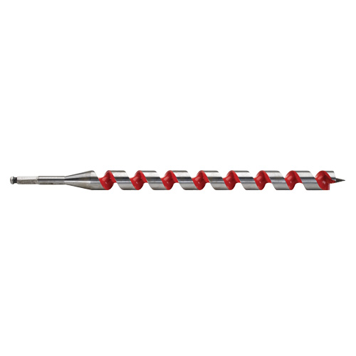 Ship Auger Drill Bit, 1-1/8" Diameter, 15" Flute, 7/16" Hex Shank Les Fournitures Industrielles Méga