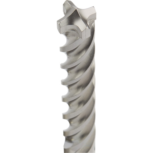 M&egrave;che de perceuse &agrave; percussion &agrave; quatre cannelures SDS-Plus MX4 , 5/8", Tige SDS-Plus, Carbure Les Fournitures Industrielles Méga