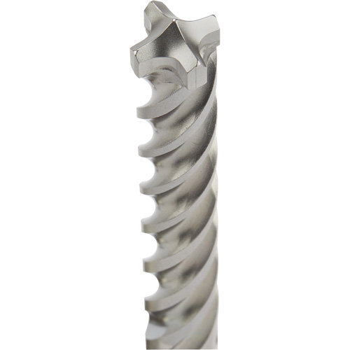 MX4 4-Cutter SDS-Plus Rotary Hammer Drill Bit, 5/8", SDS-Plus Shank, Carbide Les Fournitures Industrielles Méga