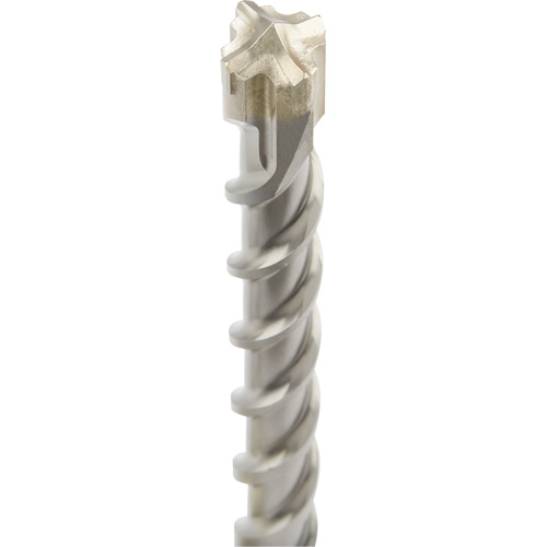 MX4 4-Cutter Rotary Hammer Drill Bit, 3/4", SDS-Plus Shank, Carbide Les Fournitures Industrielles Méga