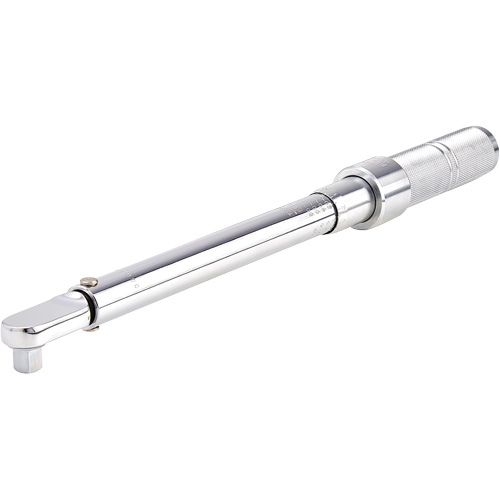 Fixed Head Micrometer Torque Wrench, Click, 3/8" Square Drive, 16-80 ft-lbs. Les Fournitures Industrielles Méga