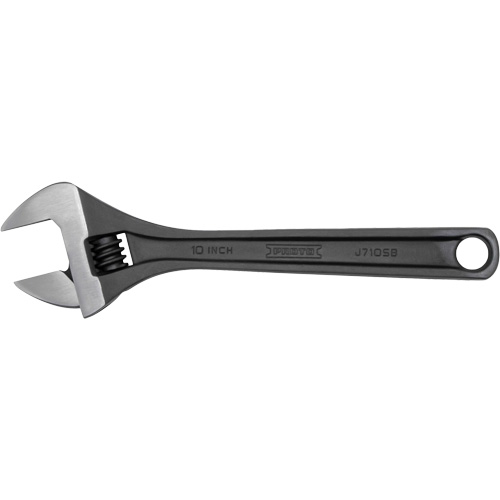 Adjustable Wrench, 10" L, Black Oxide Les Fournitures Industrielles Méga