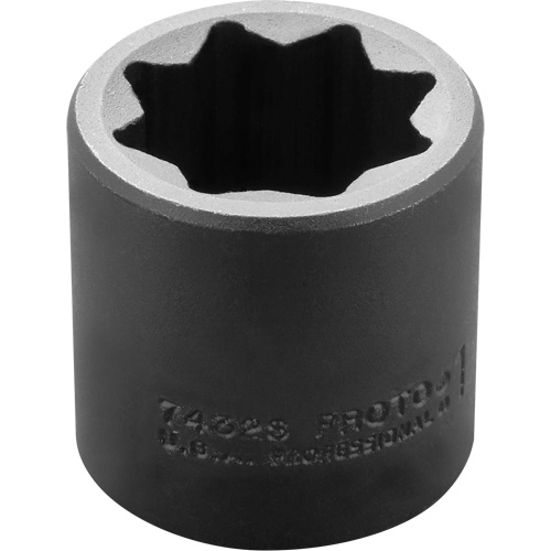 Socket, Impact, 1", 1/2" Drive, 18 Points Les Fournitures Industrielles Méga
