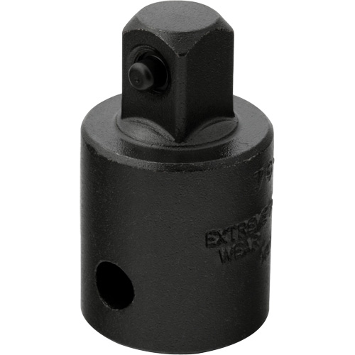 Socket Adapter, Impact, 1/2" Drive, 3/8" Socket, 1-7/16" L Les Fournitures Industrielles Méga