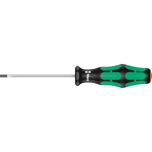 Tournevis pour vis &agrave; fente, Tige de 1/8", Ronde, 6-5/16" lo, Prise en Plastique Les Fournitures Industrielles Méga