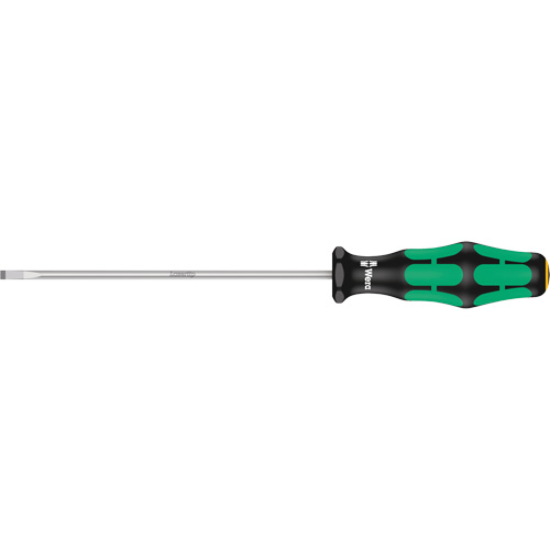 Tournevis &agrave; fente, Tige de 3,5 mm, Ronde, 8-1/8" lo, Prise en Plastique Les Fournitures Industrielles Méga