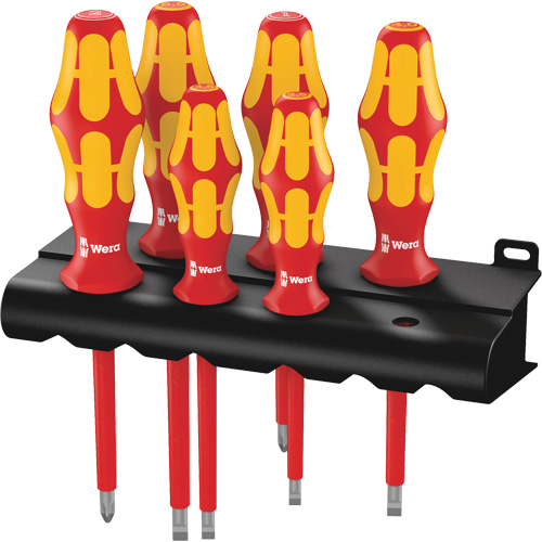 Insulated Screwdriver Set, 1000 V, 6 Pcs Les Fournitures Industrielles Méga