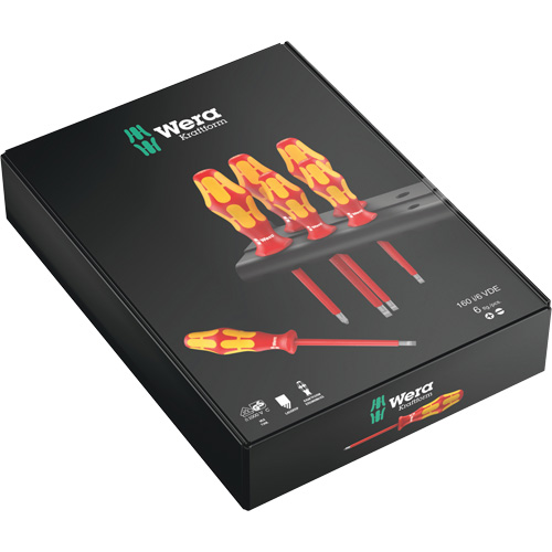 Insulated Screwdriver Set, 1000 V, 6 Pcs Les Fournitures Industrielles Méga