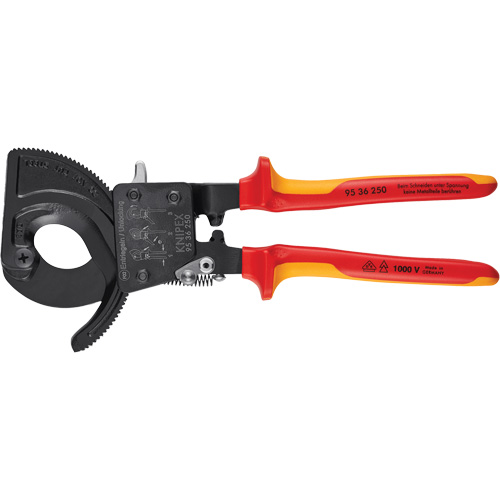 Insulated Ratcheting Cable Cutters Les Fournitures Industrielles Méga