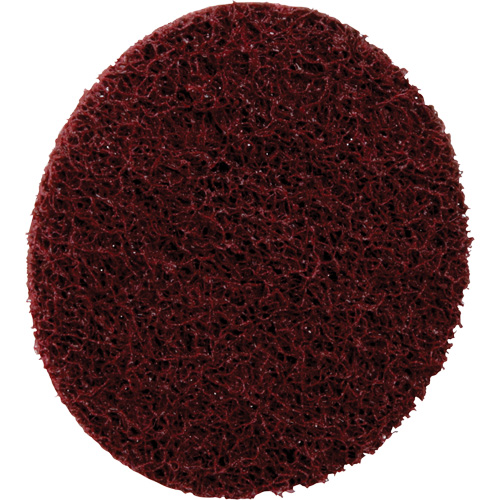 Disque de conditionnement de surface &agrave; remplacement rapide Standard Abrasives, 3" dia., Grain Moyen, Oxyde d'aluminium Les Fournitures Industrielles Méga