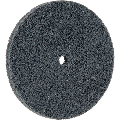 Standard Abrasives 500 Series Soft Density Unitized Wheels, 3" x 1/4", 1/4" Arbor, Fine Grit, Silicon Carbide Les Fournitures Industrielles Méga