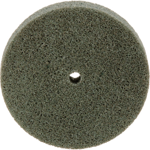 Standard Abrasives 500 Series Soft Density Unitized Wheels, 3" x 1/2", 1/4" Arbor, Medium Grit, Aluminum Oxide Les Fournitures Industrielles Méga